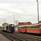 Walsrode-Bahnhof-1980-VT-98-BR-698-Schienenbus-Deutz-Lok