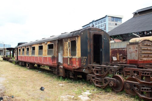 20240225 Daressalam Bahnhof TRC old Kapspur Schmalspur BW QWaggoninstandsetzung (10)
