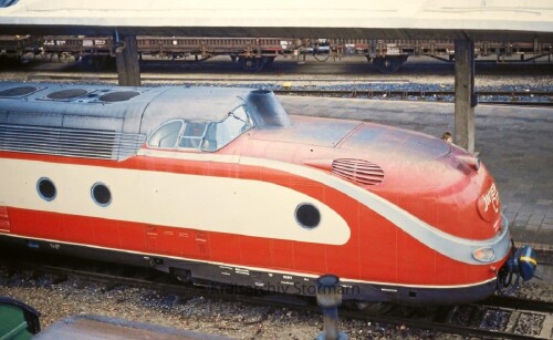 Bremerhaven Bahnhof 1979 VT 11.5 BR 601 Intercity IC DB Deutsche Bundesbahn (9)
