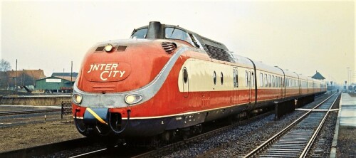 Bremervörde Bahnhof BR 601 VT 11.5 Intercity 1979