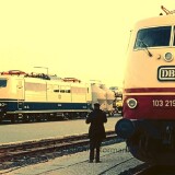 Maschen-Bahnhof-1975-BR-151-089BR103-219-Sonderschau-DB