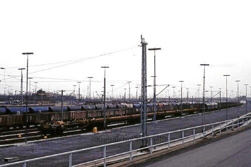 Maschen Bahnhof 1981 DB Gleisfeld (1)