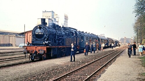 1969 Lüneburg Bahnhof Göhrde Dahlenburg BR 078 248 (5)