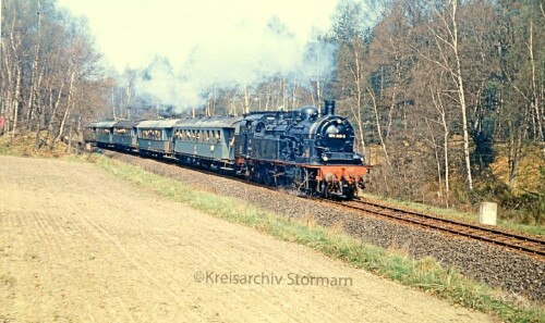 1969 Lüneburg Bahnhof Göhrde Dahlenburg BR 078 248 (6g)