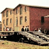Mollhagen_Bahnhof_Haltestelle_1978__Herbstmanover_Panzer_Entladung