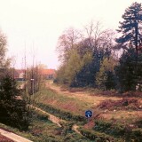 Schwarzenbek_Bahnhof_1987_Bau_Strase_auf_ehemaliger_Bahntrasse_nach_Trittau