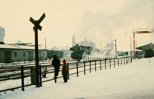bad oldesloe bahnhof 1960 BR01 Winter
