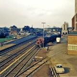 BR_332_333_Kof_3_Rangieren_Bahnhof_Bad_Oldesloe_1976_Gleisvorfeld