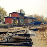 Blumendorf-Bahnhof-1974-Gleiserneuerung-Industriegleis-2