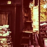 Bahnhof_Trittau_1966_alter_preusischer_Reisezugwagen_als_Hutte_Schuppen-h-3