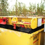 DB_Bagger_Schiene_Schienenbagger_Schwarzenbek_Bahnhof_Tausch_Weichen_Bauzug_2024_Okt_Streckenerneuerung-6