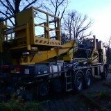 Mercedes_LKW_Zwei_Wege_Fahrzeug_Oberleitung_Montage_Schwarzenbek_Bahnhof_Modernisierung_2024_a-22