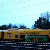 Gleisbauzug_Gleisstopfmaschine_Schotter_Schwarzenbek_Bahnhof_Modernisierung_2024_a-6