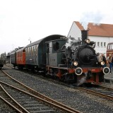 Preusisch_Oldendorf_Bahnhof_1980_Dampfzug_historischer_Zug