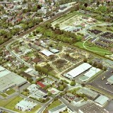 bargteheide_Industriegebiet_Luftbild_1981_Bahnhof