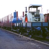 Flachwagen_offene_Guterwagen_DRG_Landesbahnen_Schnelltraktor_1985_Bochum_Dahlhausen_BW_Tag_der_offenen_Tur_a