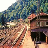 Hollentalbahn_Hirschsprung_Bahnhof_Signal_Oberleitung_1967_Weichen_Gleisanlagen-2
