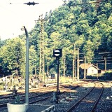 Hollentalbahn_Hirschsprung_Bahnhof_Signal_Oberleitung_1967_Weichen_Gleisanlagen-4