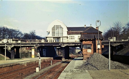 1967 Aumühle Bahnhof Jugendstil (1)