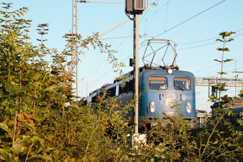 BR 151 BR 140 EGP Doppeltraktion Schwarzenbek Bahnhof 2023 Sep (1)
