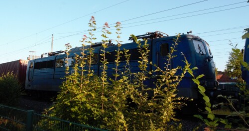 BR 151 BR 140 EGP Doppeltraktion Schwarzenbek Bahnhof 2023 Sep (3)