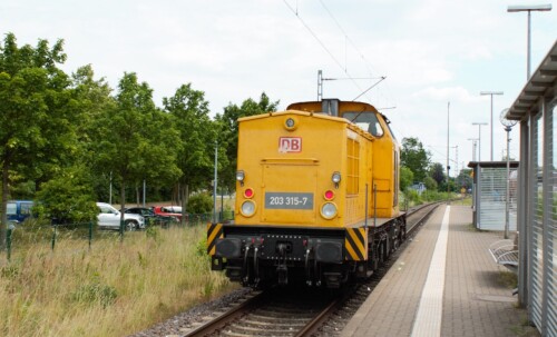 BR 203 315 7 Juni 2023 Schwarzenbek Bahnhof