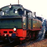 preusische_T9_BR_74_1984_Bergedorf_Sud_Bahnhof_Jugendstil