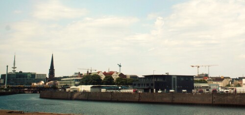 Hochbahn Blick auf Hamburg Hauptbahnhof Hbf 2023 Juni