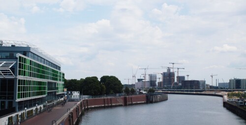 Hochbahn Hafenblick Hamburg Hauptbahnhof Hbf 2020er