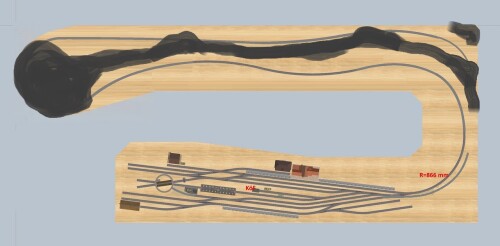 tecorian Achim GLP Schwarzwaldbahn H0Gleisplanung