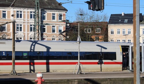 ICE Westerland Sylt Altona Bahnhof Hamburg Kopfbahnhof Feb 2025
