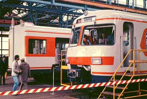 ET 420 München Freimann Ausbesserungswerk AW 1985 Tag der offenen Tür ba