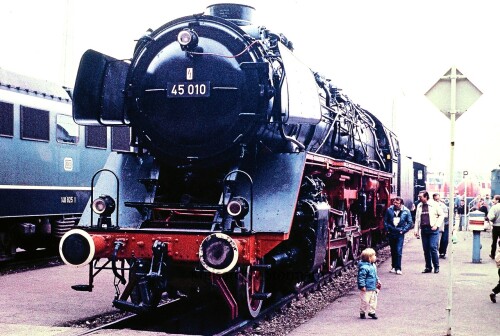 BR 045 010 München Freimann Ausbesserungswerk AW 1985 Tag der offenen Tür