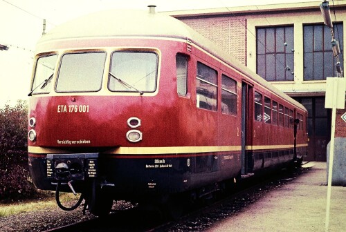 ETA 176 001 München Freimann Bahnhof Sonderfahrt