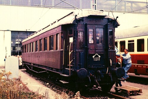 Länderbahn Salonwagen München Freimann Ausbesserungswerk AW 1985 Tag der offenen Tür