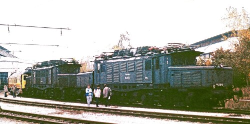 aa E 94 BR 194 119 München Freimann Ausbesserungswerk AW 1985 Tag der offenen Tür