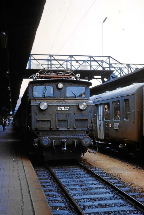 Lindau Bahnhof 1967 ÖBB 1670.27