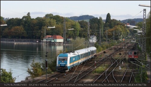 Lindau Hauptbahnhof Hbf Wikipedia 2025 Alex Zug Bahndamm