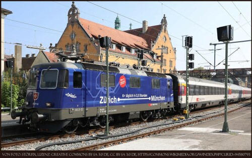 Lindau im Bodensee Bahnhof Wikipedia SBB RE 4 4 Panoramawagen
