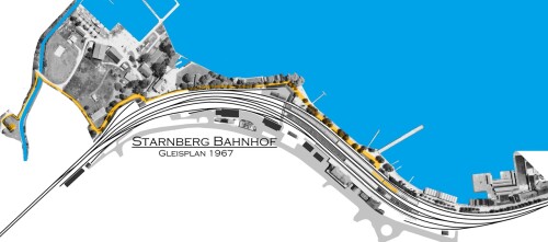 Starnberg Bahnhof GLP Gleisplan 1967 b (2) Kopie