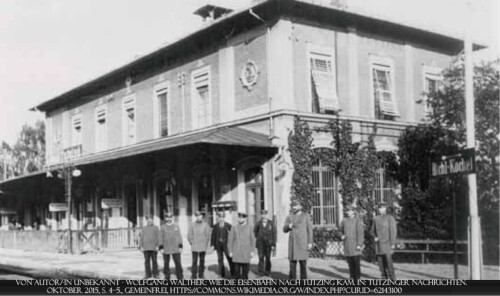 Bahnhof Tutzing 1902