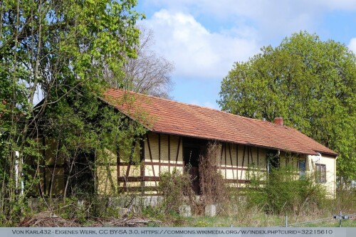 Bahnhof Schongau 2014 2023 Güterschuppen