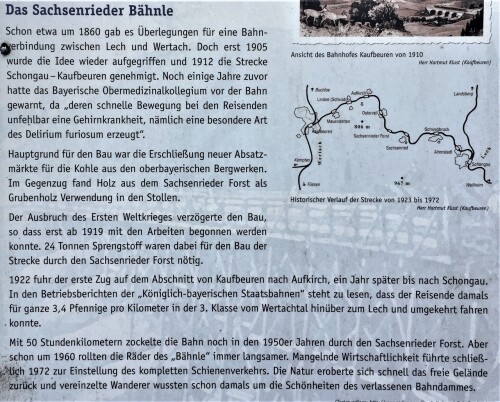 Bahnhof Schongau Geschichte Strecke nach Landsberg Kaufbeuren Weilheim (1)