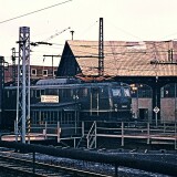 E_40_443_Bebra_BW_Drehscheibe_Lokschuppen