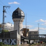 Darmstadt_Hauptbahnhof_Jugendstil_2025_Mai_Hbf_Wasserturm-5