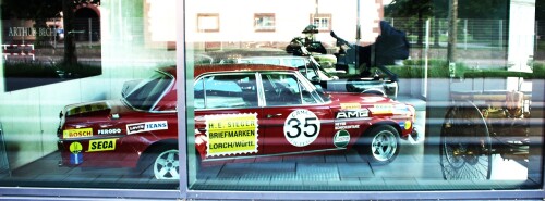 Mercedes 300 SEL sechdreier rote Sau AMG 6.9 Motor world Böblingen 2025 Mai Mercedes Classic (3)