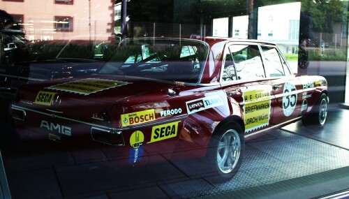 Mercedes 300 SEL sechdreier rote Sau AMG 6.9 Motor world Böblingen 2025 Mai Mercedes Classic (4)