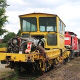 a_Plasser_SSP_100_Schotter_Reinigung_Spulung_maschine_Willke_Gleisbau_Ludwigslust_2025_Juni_26_Eroffnung_Lokschuppen-1