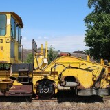 a_Plasser_SSP_100_Schotter_Reinigung_Spulung_maschine_Willke_Gleisbau_Ludwigslust_2025_Juni_26_Eroffnung_Lokschuppen-2