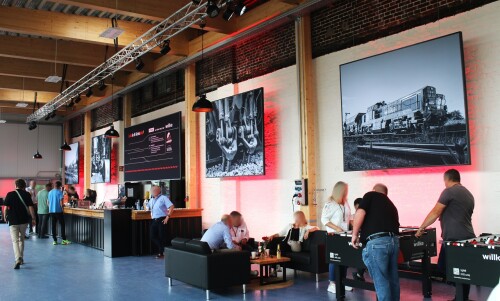 da Willke Gleisbau Ludwigslust 2025 Juni 26 Eröffnung Lokschuppen (1)